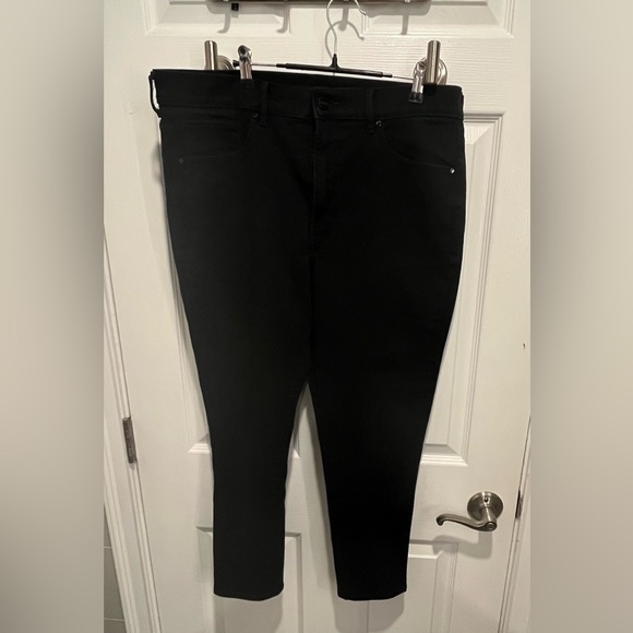 Express Denim - Express 14S Skinny High Rise Black Denim
